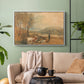 Lulworth Castle, Dorset, c. 1820 - Floater Framed Canvas Print