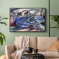 Dreaming Horse, 1913 - Floater Framed Canvas Print