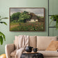Farmhouse with Meadow Flowers, 1909 - Floater Framed Canvas Print