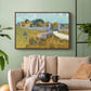 Farmhouse in Provence, 1888 - Floater Framed Canvas Print