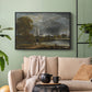 Salisbury Cathedral from the Meadows, c. 1831 - Floater Framed Canvas Print