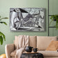 Goat's Skull, Bottle and Candle, 1952 - Floater Framed Canvas Print