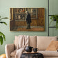 The Picture Lover, 1884 - Floater Framed Canvas Print