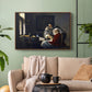 Girl Interrupted at Her Music, c. 1658-1659 - Floater Framed Canvas Print