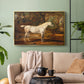 Grey Arabian Stallion, Property of Sir Watkin Williams-Wynn, c. 1817 - Floater Framed Canvas Print