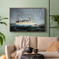 A Ship in the Storm, c. 1899 - Floater Framed Canvas Print