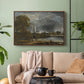 Salisbury Cathedral from the Meadows, c. 1831 - Floater Framed Canvas Print