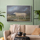 A Border Leicester Ewe, c. 1795-1800 - Floater Framed Canvas Print