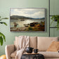 By the Water, 1876 - Floater Framed Canvas Print