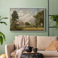 Malvern Hall, 1821 - Floater Framed Canvas Print