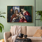 Madonna and Child with Saints Dorothy and George, c. 1516 - Floater Framed Canvas Print