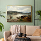 By the Water, 1876 - Floater Framed Canvas Print
