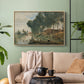 Landscape at Arleux-du-Nord, c. 1871-1874 - Floater Framed Canvas Print