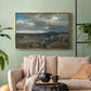 Norwegian Highlands, 1857 - Floater Framed Canvas Print