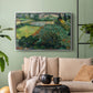 Field with Poppies, Saint-Rémy, 1889 - Floater Framed Canvas Print