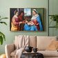 Sacred Conversation, c. 1505 - Floater Framed Canvas Print
