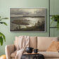 The Fjord at Sandviken (Sandviksfjorden), 1879 - Floater Framed Canvas Print