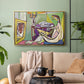 The Muse, 1935 - Floater Framed Canvas Print