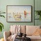 Concarneau, Quiet Morning, Opus 219, 1891 - Floater Framed Canvas Print