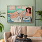 Nude in a Bathrobe (Nu au peignoir), 1941 - Floater Framed Canvas Print