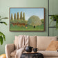 Meadlowland (The Pasture), 1910 - Floater Framed Canvas Print