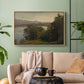 View of the Mondsee, 1870 - Floater Framed Canvas Print