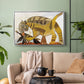 Cat Eating a Bird, 1939 - Floater Framed Canvas Print