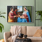 Sacred Conversation, c. 1505 - Floater Framed Canvas Print