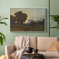 Sunset on the Allier (Soleil couchant sur l'Allier), 1904 - Floater Framed Canvas Print