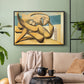 Figures at the Seaside (The Kiss), 1931 - Floater Framed Canvas Print