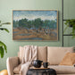 Olive Trees, 1889 - Floater Framed Canvas Print
