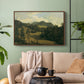 Landscape near Miesenbach, c. 1830 - Floater Framed Canvas Print