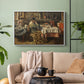 The Meal (De maaltijd), c. 1885 - Floater Framed Canvas Print