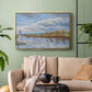 The Banks of the River Seine, 1893 - Floater Framed Canvas Print