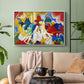 Oriental, 1909 - Floater Framed Canvas Print
