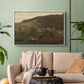 Landscape from Ebersteinburg in Baden, 1876 - Floater Framed Canvas Print