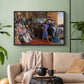 The Finding of the Saviour in the Temple, 1854-1860 - Floater Framed Canvas Print