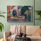 The Luxembourg Gardens, 1901 - Floater Framed Canvas Print