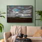 Extensive Landscape with Grey Clouds, c. 1821-1822 - Floater Framed Canvas Print