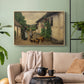 Visit to Grandmother, 1914 - Floater Framed Canvas Print