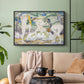 Bathing Women, 1910 - Floater Framed Canvas Print