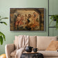 King David Playing the Harp, c. 1627-1628 - Floater Framed Canvas Print