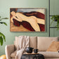Reclining Nude from the Back (Nu couché de dos), c. 1917 - Floater Framed Canvas Print