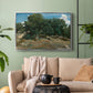 Fontainebleau: Oak Trees at Bas-Bréau, c. 1830-1835 - Floater Framed Canvas Print