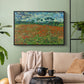 Field with Poppies, 1889 - Floater Framed Canvas Print