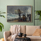 The Signal of Distress, c. 1896 - Floater Framed Canvas Print