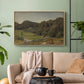 Landscape at Ljan, 1858 - Floater Framed Canvas Print