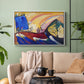 Painting with Troika, 1911 - Floater Framed Canvas Print