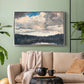The Lone Boat, North Woods Club, Adirondacks, 1892 - Floater Framed Canvas Print