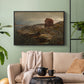 A Fisherman's Home, Lillesand, 1858 - Floater Framed Canvas Print